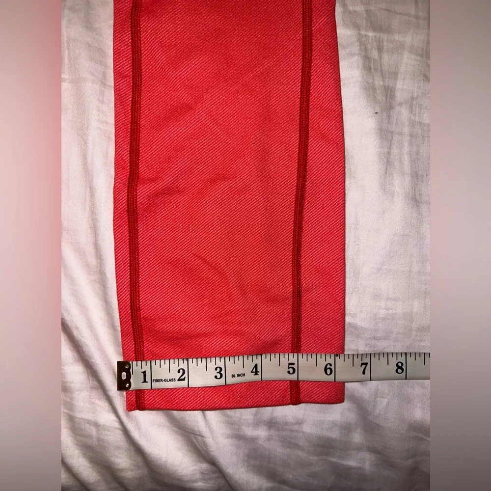 Lululemon P.Y.B Pant Denim Love Red Yoga Pants Size 4